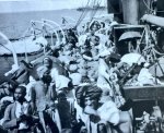 A very rare photo of a boat going for Hajj in 1908 from Egypt